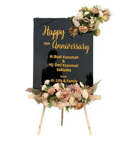 Papan Bunga Akrilik Wotanmasjedong